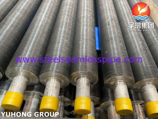 Embedded G Fin Tube Carbon Steel Seamless Tube ASTM A179 For Air Cooler, Cooling Tower