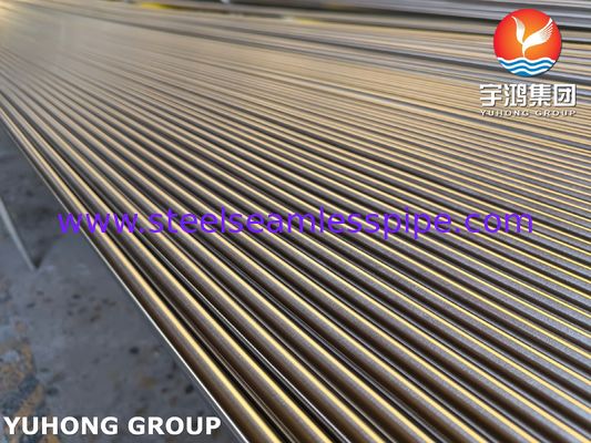 ​​ASTM A213 TP312H Stainless Steel Seamless Tube Bright Annealed Surface for Heat Exchanger