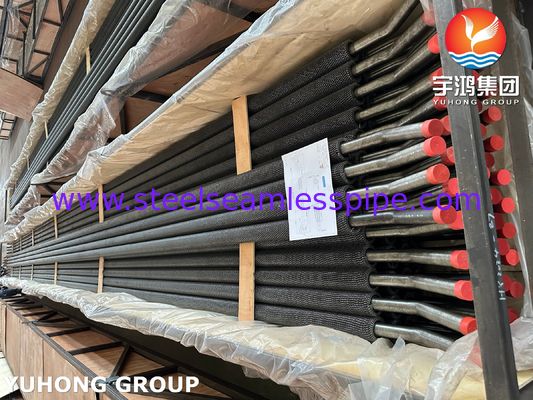 ASTM A213 T22 (K21590) HFW Serrated Fin Tube For Heat Exchanger