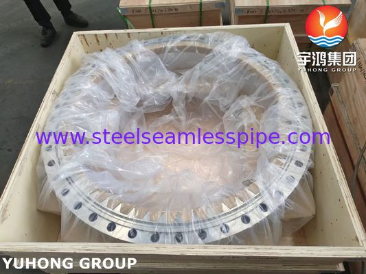 ASTM A182 F310 WN RTJ Face Stainless Steel Pipe Forged Flange for Petrochemical & Power Plants​