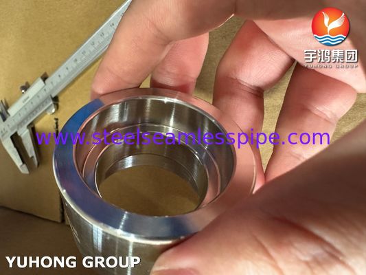 ​​ASTM B564 UNS N08811 Nickel Alloy Full Coupling Socket Weld for Petrochemical & Power Plants​