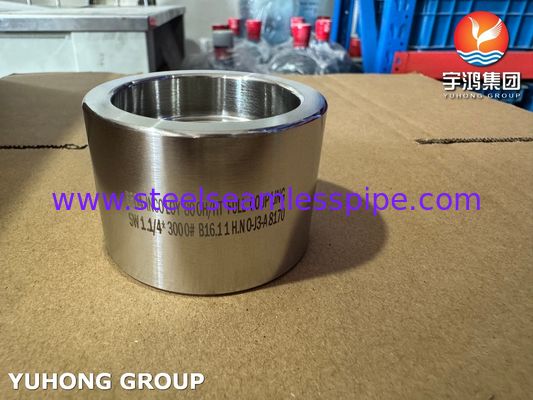 ​​ASTM B564 UNS N08811 Nickel Alloy Full Coupling Socket Weld for Petrochemical & Power Plants​