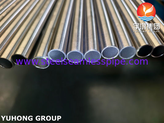 ASME SB163 N08810 Nickel Alloy Seamless Tubes For High Temperature And Pressure Service