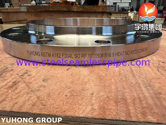 ASTM A182 F304 Stainless Steel Flange Blind Raised Face B16.5