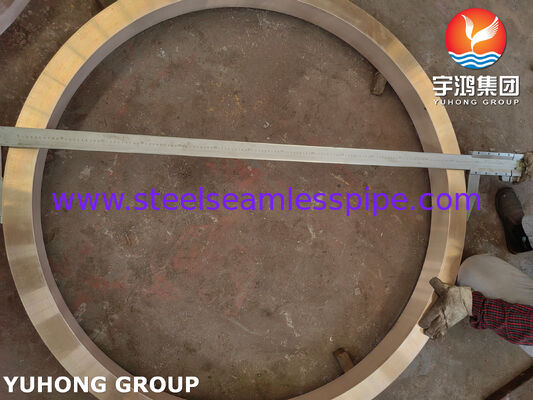 ASME SB171 C70600 Copper Nickel Alloy Ring For Heat Exchanger Part