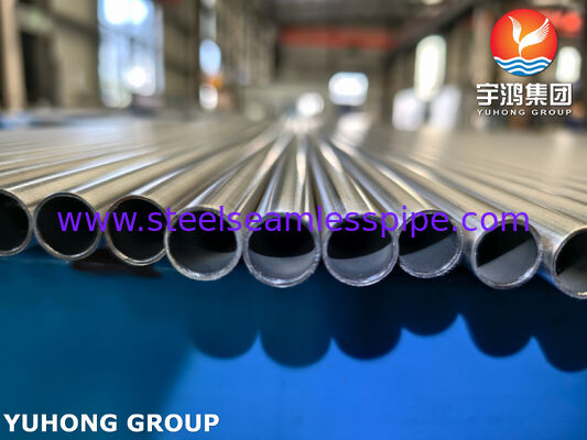 ASTM B163 Incoloy 800H UNS N08810 Seamless Nickel Alloy Tube Heat Exchanger Tube