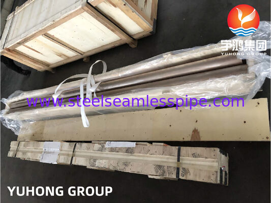 ASTM B466 C70600 Seamless Copper Nickel 90/10 Pipe Corrosion-Resistant for Seawater Applications