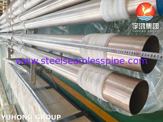 DIN 86019 CuNiFe 90/10 (C70600) Nickel Copper Alloy Steel Seamless Pipe
