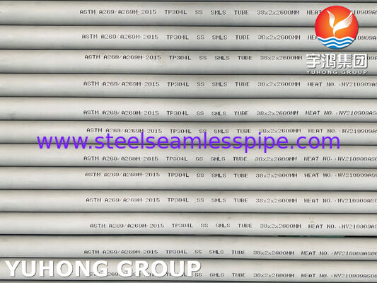 ASTM A269 TP304L / 03Х18Н11 Seamless Stainless Steel Tube for Corrosive Service
