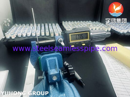 SUS304 X5CrNi18-9 Medical Grade Stainless Steel Capillary Tube For Surgical Devices