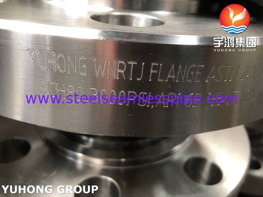 ASTM A105 Weldneck Ring Type Joint Face Carbon Steel Flange