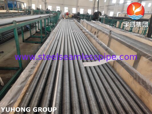 ASME SA209 Carbon Steel Embedded Fin Tube with AL1060 Fins for Heat Exchangers