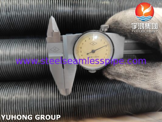 ASME SA209 Carbon Steel Embedded Fin Tube with AL1060 Fins for Heat Exchangers