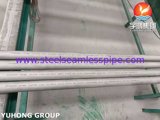 ASTM A790/A790M UNS S31803 / Duplex 2205 Seamless Pipe High-Strength Corrosion Resistant Steel Pipe
