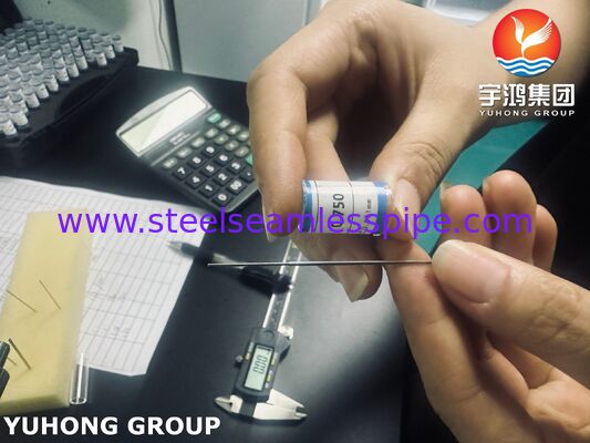 Stainless Steel SUS304 Cold Drawn Capillary Tube For High Precision Medical Instruments