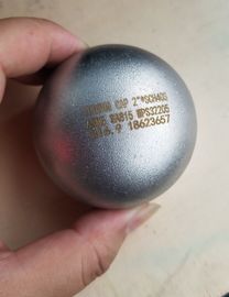 End Cap ASTM A815 UNS S32205 2205 Duplex Stainless Steel Buttweld Fitting For Desalination