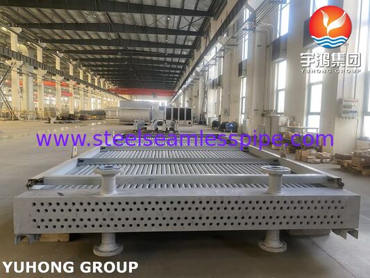 Monel 400 Air Cooler Tube Bundle with Extruded Aluminum Fins and ASME SB163 Seamless Tubes