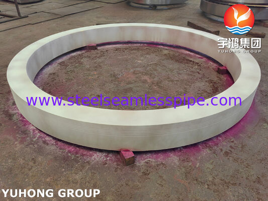 ASME SB171 C70600 Copper Nickel Alloy Ring For Heat Exchanger Part