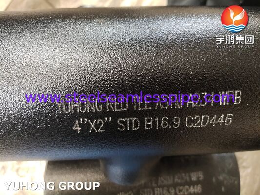 ASTM A234 WPB Carbon Steel Fitting Reducing Tee Buttwelded