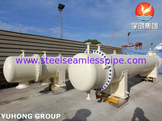 ASME U Stamped AES Type Floating Head Heat Exchanger with TP316L Tubes for Severe Service