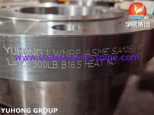 ASME SA105 SA105N Carbon Steel Flange Weldneck for Industrial Pipeline