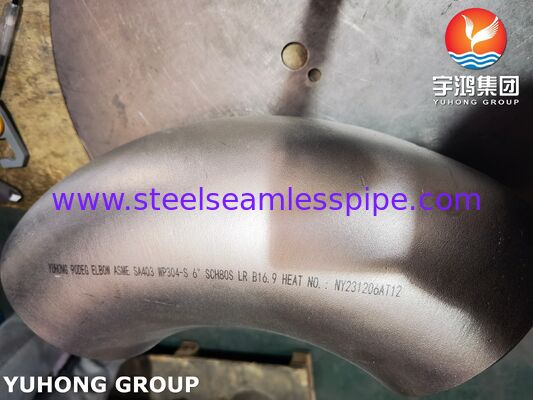 ASTM A403 WP304 Stainless Steel Fitting Elbow Buttwelded