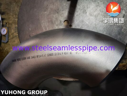 ASTM A403 WP304 Stainless Steel Fitting Elbow Buttwelded