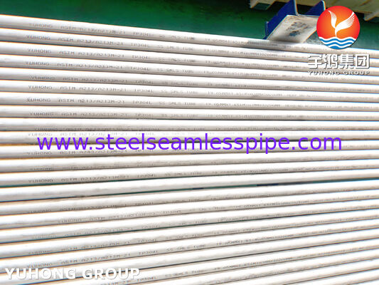 ASTM A213 TP304L 03Х18Н11 Low Carbon Corrosion Resistant Stainless Steel Seamless Heat Exchanger Tube