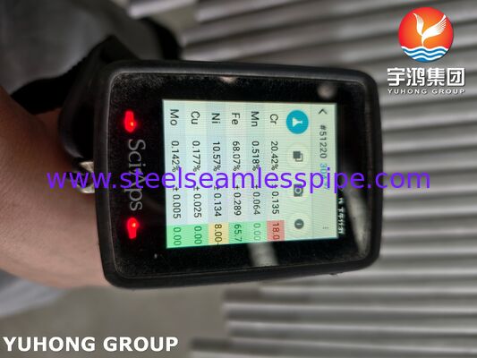 ASTM A312 UNS S30815 Seamless Steel Pipe High Temperature & Oxidation Resistant for Shell & Tube Heat Exchanger