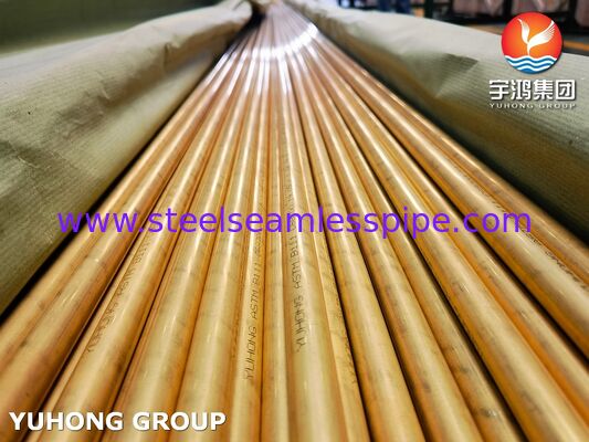 ASTM B111 C68700 Seamless Copper Alloy Tube for Heat Exchangers