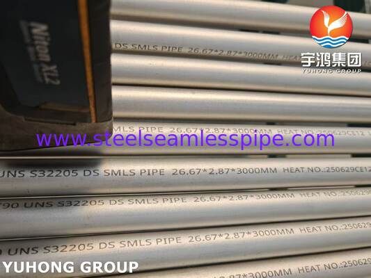ASTM A790 S32205 Duplex Stainless Steel Pipe for Oil Gas Industry