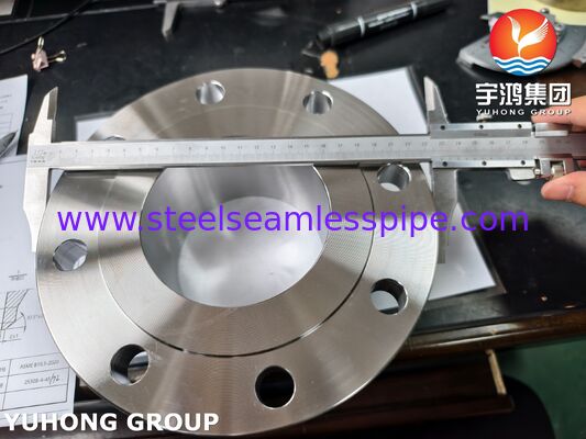 ASTM A182 F51 Duplex Stainless Steel Flange Weldneck Raised Face for Pipeline