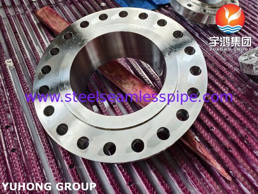 ASTM A182 F51 Duplex Stainless Steel Flange Weldneck Raised Face for Pipeline