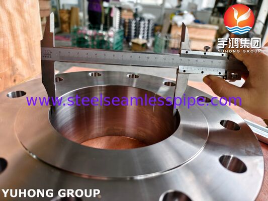 ASTM B564 N04400 Monel 400 Nickel Alloy Steel Forged Blind Raised Face Flange