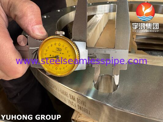 EN1092-1 F316L Stainless Steel Plate Flange Flat Face for Pipeline