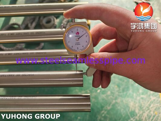 ASTM A270 TP304 Stainless Steel Bright Annealed Seamless Sanitary Tube For Food Processing