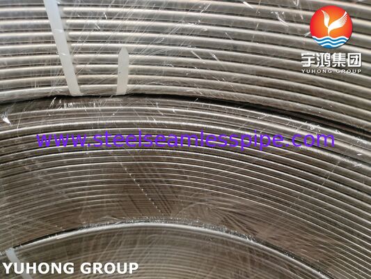 Stainless Steel Bright Annealed Coil Tube ASTM A269 TP316 / TP316L for Potentially Corrosive Environments