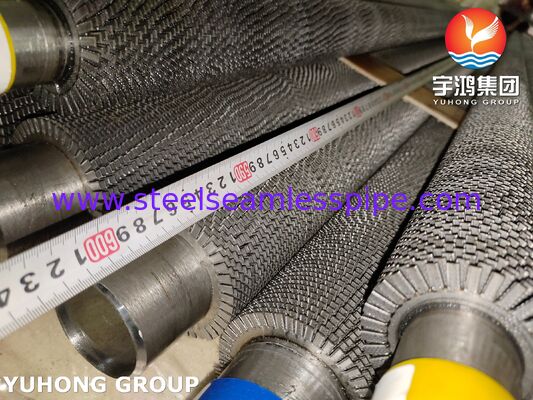 Serrated Finned Tubes | High Frequency Welded | T22 Base Tube & CS Fins for HRSG / Boiler