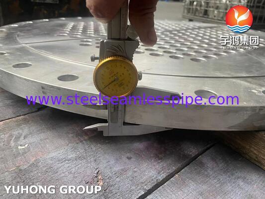 General Heat Exchanger Service Tubesheet ASME SA240 SS304 100% UT