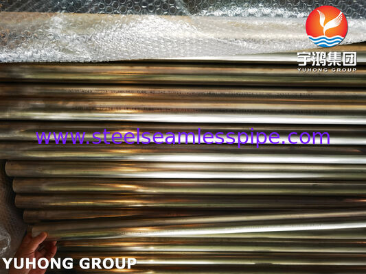 Bright Annealed Tube ASTM A249 TP304 StaInless Steel Welded Tube For Heat Exchangers