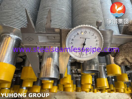 EN 10217-7 1.4301 Extruded Finned Tube For Boilers & Air Coolers