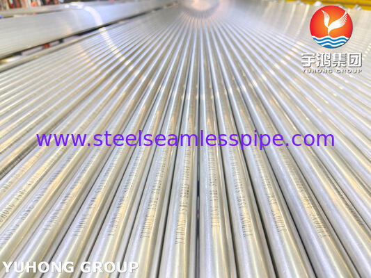ASME SA213 TP304H Stainless Steel Seamless Heat Exchanger Tube Bright Annealed