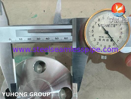 ASTM A182 F53 Duplex Stainless Steel Forged Blind Raised Face Flange B16.5