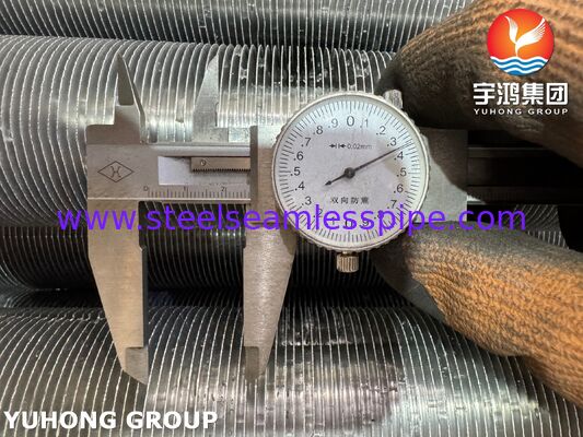 Extruded Finned Tube - ASTM A179 Carbon Steel Base / Aluminum 1060 Fins for Heat Exchangers