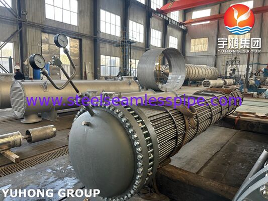 ASME SA179 U Shaped Tubes Heat Exchanger Tube Bundle Including ASME SA516 Gr70N Tube Sheet For Industrial Heat Transfer