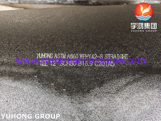 ASTM A860 WPHY42-S Equal Tee High-Strength Steel Butt Welding Fitting For High-Pressure Pipeline Systems