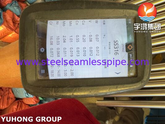 Bright Annealed Stainless Steel Seamless Tube For Pharmaceutical Industry ASTM A269 TP316L