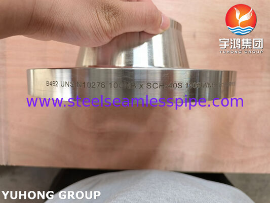 ASTM B462 N10276 Nickel Alloy Steel Flange for High Temperature