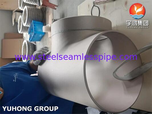 ASTM B466 C70600 Copper-Nickel 90-10 Tee Fitting - Seamless Wrought Alloy For Marine Corrosive Service Piping Systems