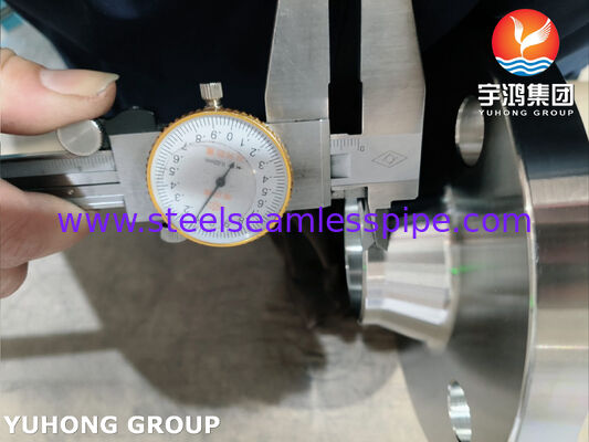 ASTM A182 F51 Duplex Stainless Steel Flange Weldneck Raised Face for Pipeline